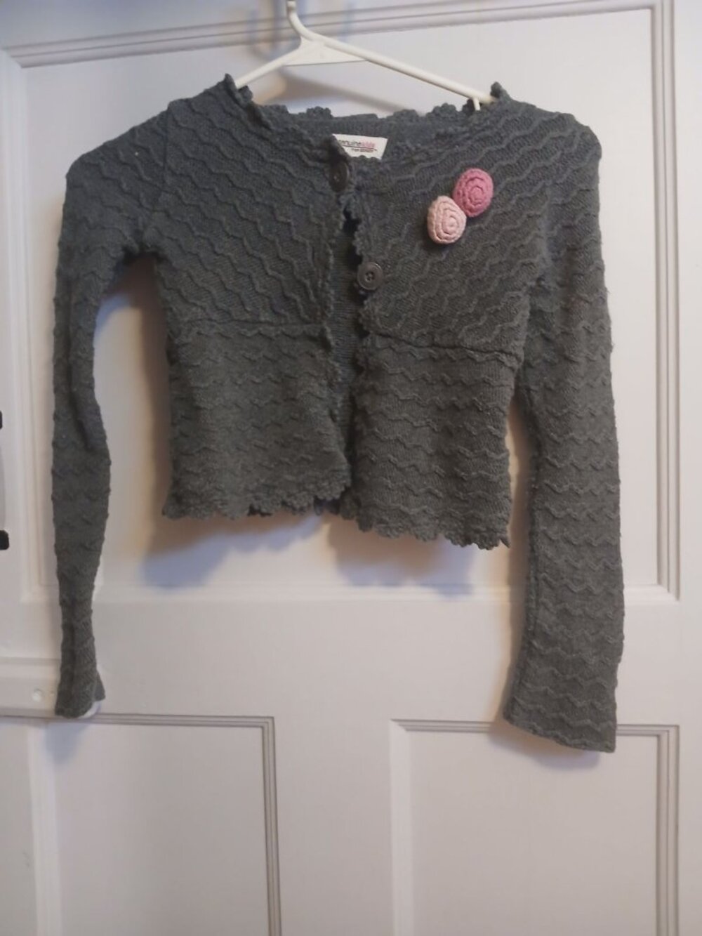 Genuine Kids From Osh Kosh Girls 4T Grey Sweater